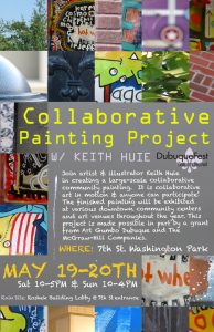 DubuqueFest Collaborative Painting Project